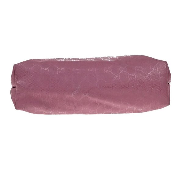 GUCCI Logo Imprime GG Pattern Shoulder Bag PVC Leather Pink GHW Italy 31YH147 - Picture 3 of 16